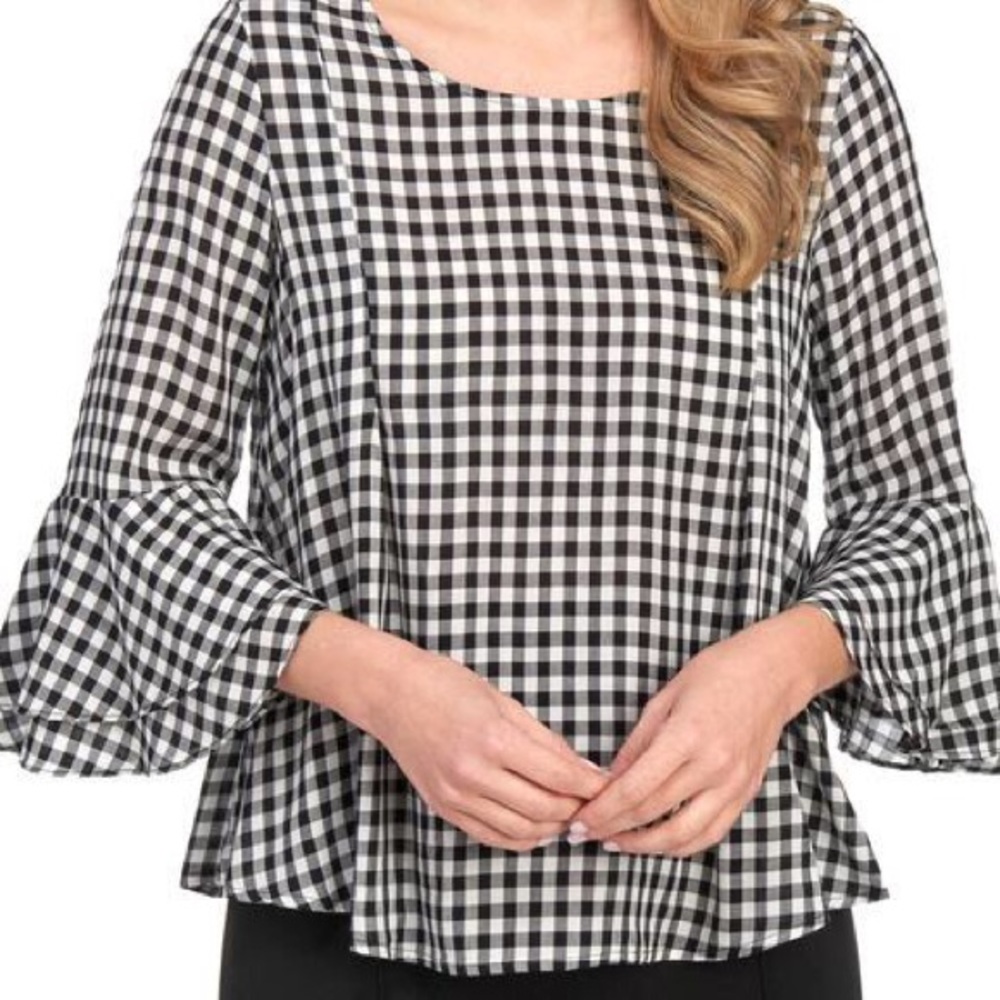 Studio Gingham Blouse